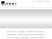 moser-gruppe.net Webseite Vorschau