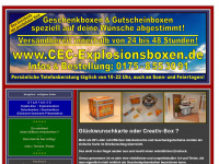 cec-explosionsboxen.de Webseite Vorschau