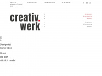 creativ-werk.at Webseite Vorschau