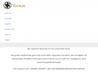 trebox.be Webseite Vorschau