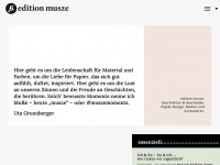editionmusze.com Webseite Vorschau