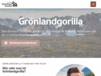 groenlandgorilla-tourguide.de Webseite Vorschau