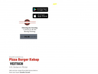 pizza-burger-veitsch.at Webseite Vorschau