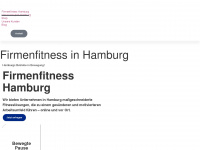 firmenfitness-in-hamburg.de Webseite Vorschau