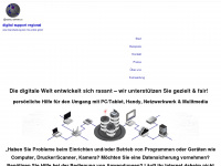 digital-support.ch Webseite Vorschau