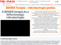 terapia24.hu Webseite Vorschau