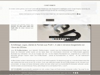 profilbuchstaben-3d.de Webseite Vorschau
