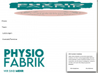 physio-fabrik.com Webseite Vorschau