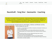 feng-shui-raumkraft.de Webseite Vorschau