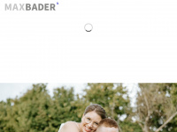 maxbaderwedding.de Webseite Vorschau