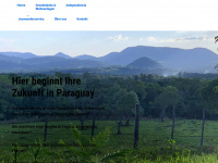 zukunft-paraguay.com Webseite Vorschau