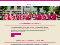 pflege-alexandra.de Webseite Vorschau