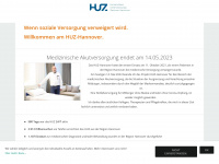 huz-hannover.de Webseite Vorschau