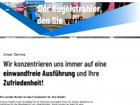 kugelstrahler24.de Webseite Vorschau