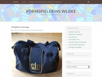 formspielerinswerke.wordpress.com Webseite Vorschau