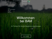 bam-beregnungsanlagen.de Webseite Vorschau