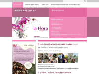 la-flora.at Webseite Vorschau