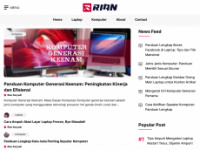 rian.id Webseite Vorschau