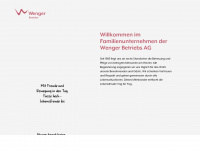 wenger-betriebe.ch Webseite Vorschau