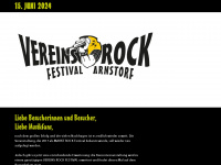 vereinsrockfestival.de Webseite Vorschau