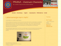 pranaheilung-chemnitz.de Webseite Vorschau