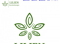 lilientherapie.de Webseite Vorschau