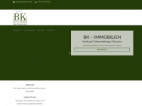 immobilien-b-k.de Webseite Vorschau