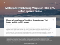 motorradversicherungsvergleich.blogspot.com Webseite Vorschau