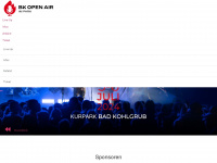 bk-openair.de Webseite Vorschau