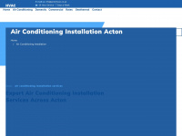 actonhvac.co.uk Webseite Vorschau