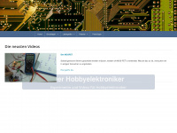 hobbyelektroniker.ch Webseite Vorschau