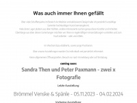 paxmann.art Webseite Vorschau