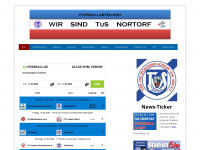 tus-fussball.jimdo.com Webseite Vorschau