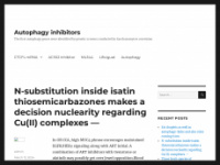 autophagy-inhibitors.com Webseite Vorschau