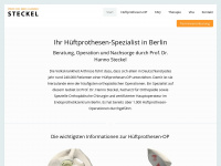 hueftprothese-spezialist.de Webseite Vorschau