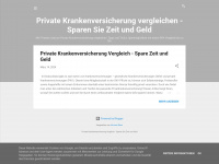 e-privatekrankenversicherungvergleich.blogspot.com Webseite Vorschau