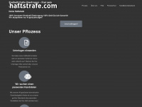 haftstrafe.com Webseite Vorschau