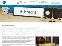 anwalt-erbrecht-berlin24.de Webseite Vorschau