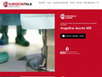 surgeontalk.de Webseite Vorschau