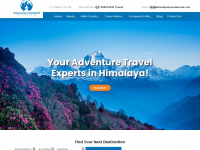 himalayanparadisetrek.com Webseite Vorschau