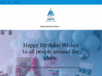 happybirthdaywishes.co.uk Webseite Vorschau