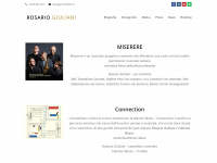 rosariogiuliani.com Webseite Vorschau