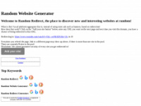 random-redirect.com Webseite Vorschau