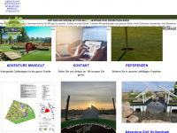 golfprojekt.com Webseite Vorschau