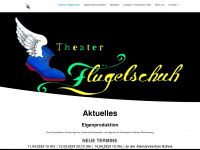 theater-fluegelschuh.de Webseite Vorschau