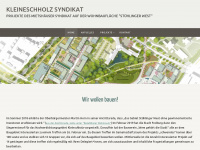 kleineschholz-syndikat.org Webseite Vorschau