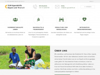 slw-ugandahilfe.de Webseite Vorschau