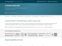 strom-report.com Webseite Vorschau