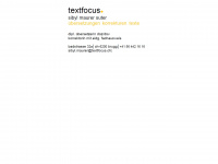 Textfocus.ch