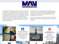 mav-montage.de Webseite Vorschau